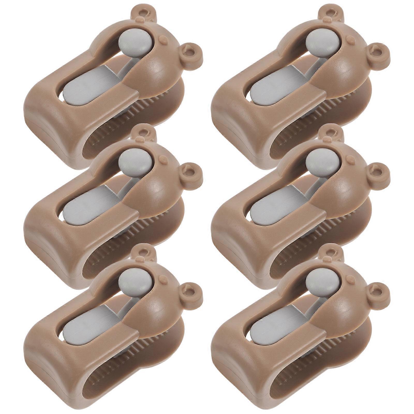 Sheet Clamps Bed Sheet Grippers Bedding Accessories Home Use 5.00X3.00X2.00CM Anti-Slip 6Pcs