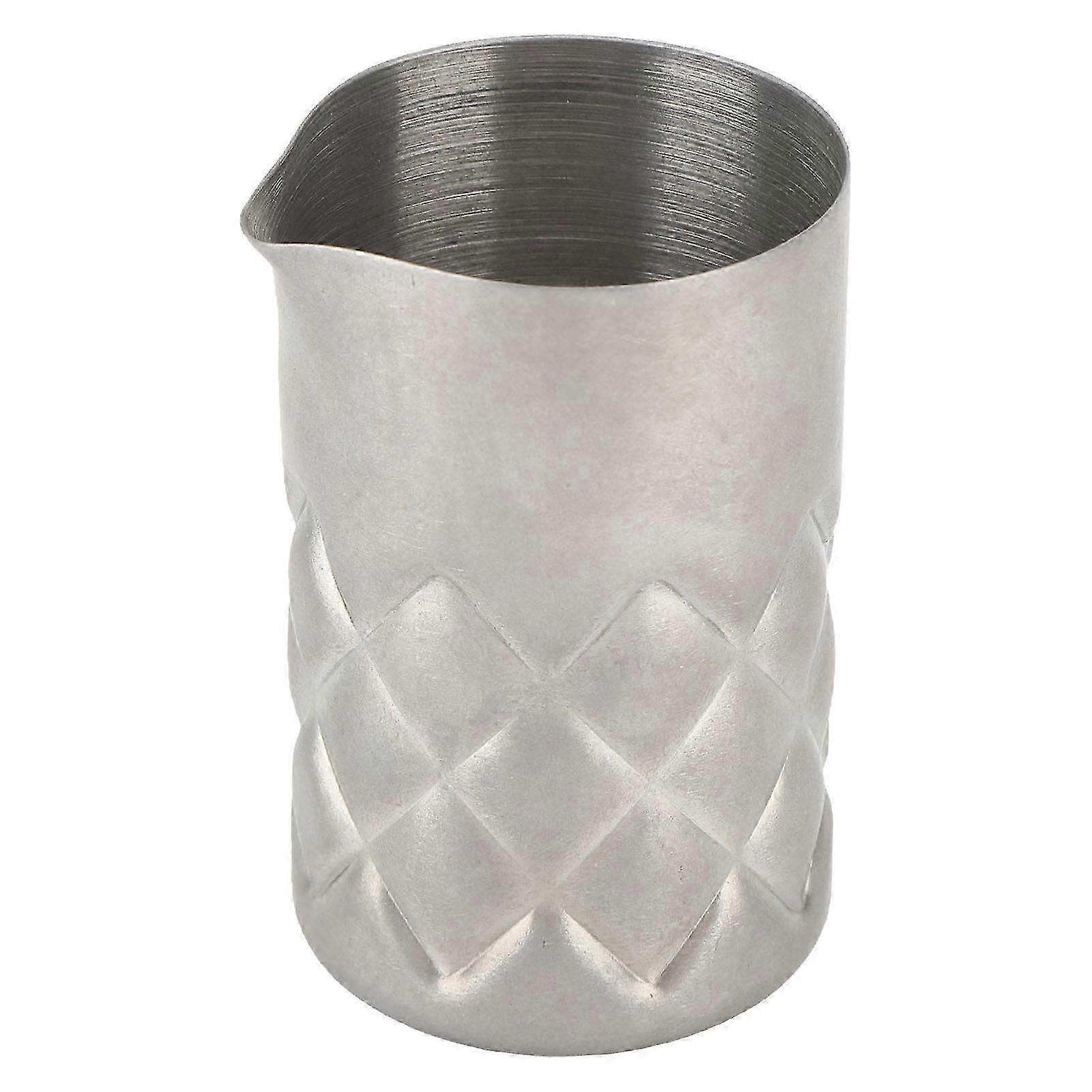 60ml Cocktail Shaker with Scale, Rustproof Corrosion Resistant Stainless Steel Mixing Glass for Bar