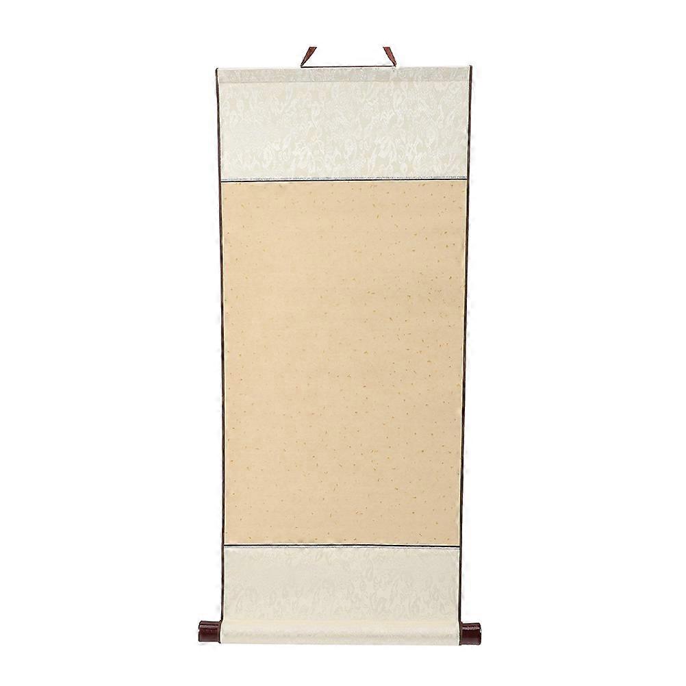 Painting Supply Blank Hanging Wall Scroll Art Display Rectangular 1Pack
