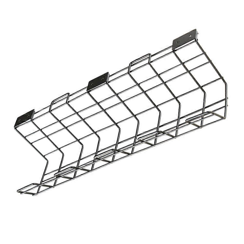 Here's a refined and professional product description for your **Compact Under Desk Cable Storage Rack**:
### **1PC Compact Under Desk Cable