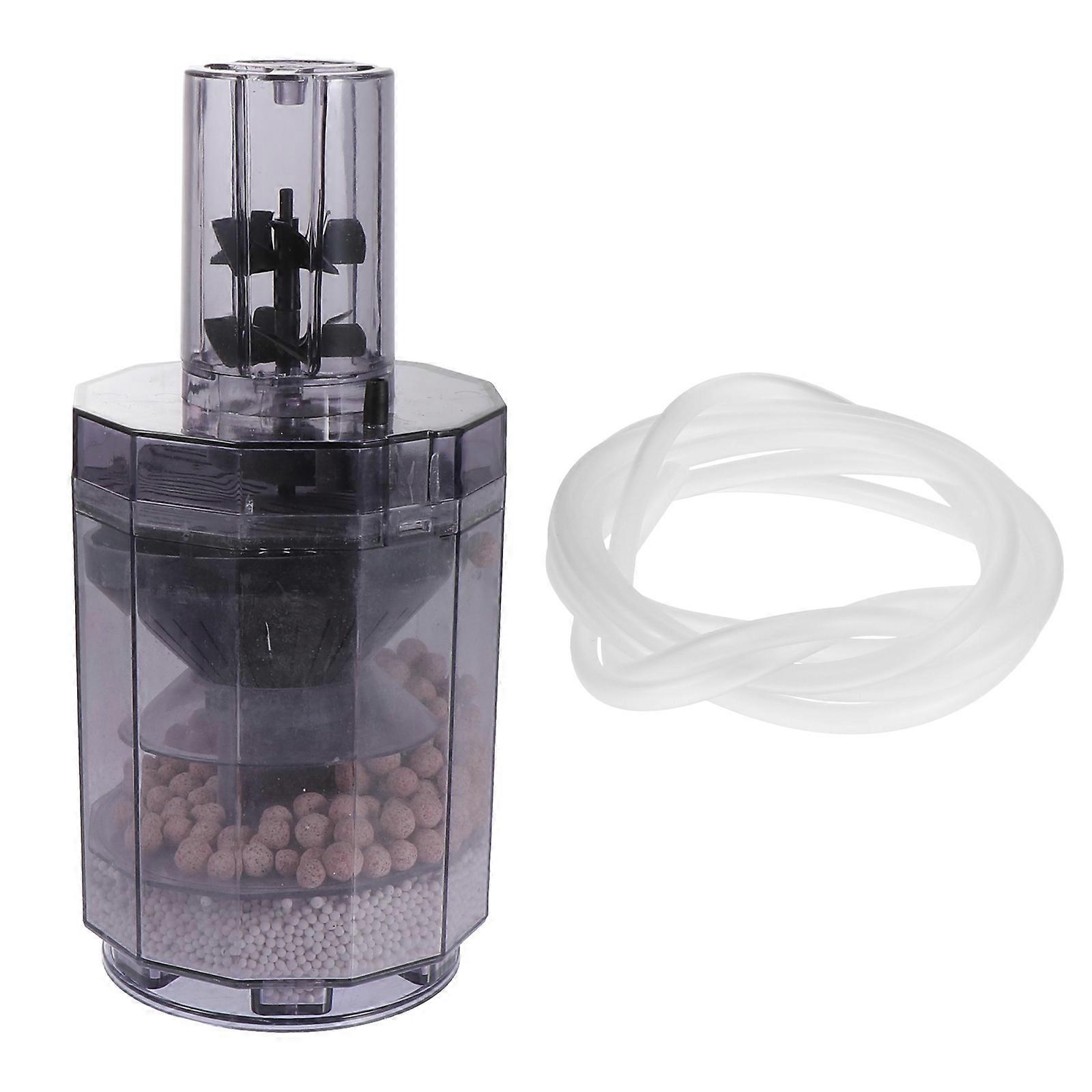 Fish Tank Tools Aquarium Maintenance Oxygen Supply 16X8.5X8.5cm Assorted Color Compact Design 1 Set