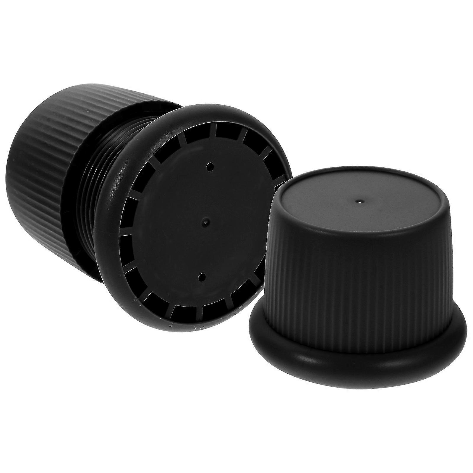 Headboard Bumper Bed Frame Brackets For Headboard Collision Prevention Abs Material Bedroom Use 2Pcs