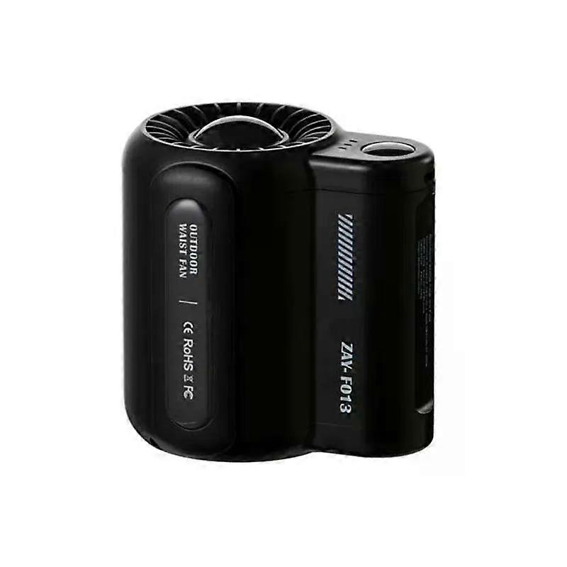 Portable Rechargeable Waist Fan Mini Personal Summer Cooling Fan For Travel Outdoor Sports With 4500Mah Battery