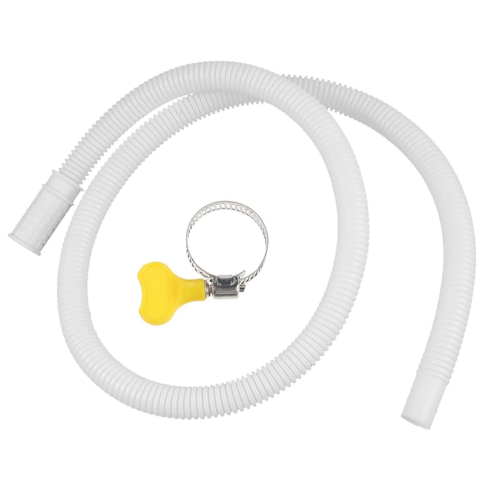 Air conditioner drain pipe extension hose, flexible, compatible with faucet, durable.