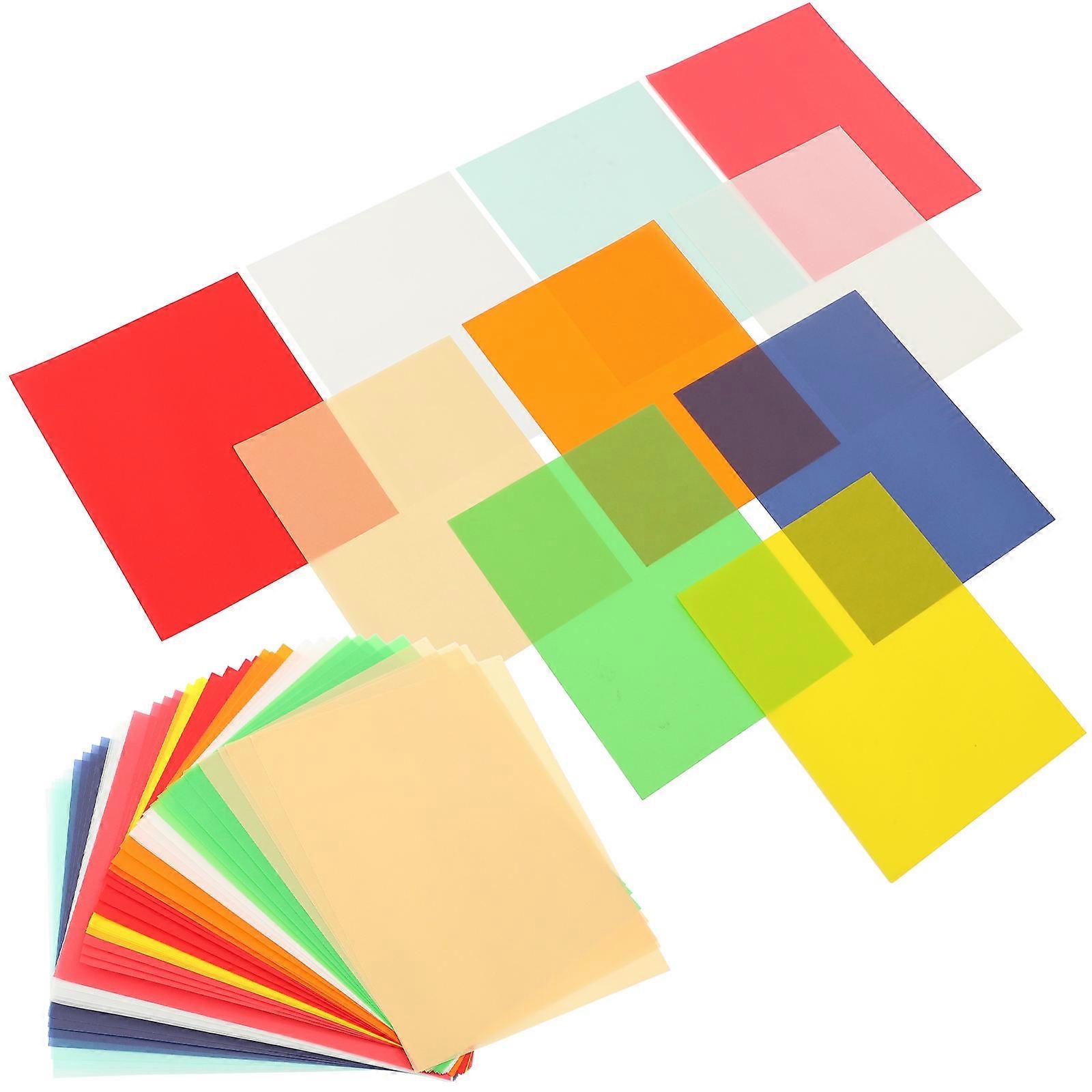 40 Sheets Colorful Tracing Paper Set for Design Use Fade Resistant Thick Paper Assorted Colors