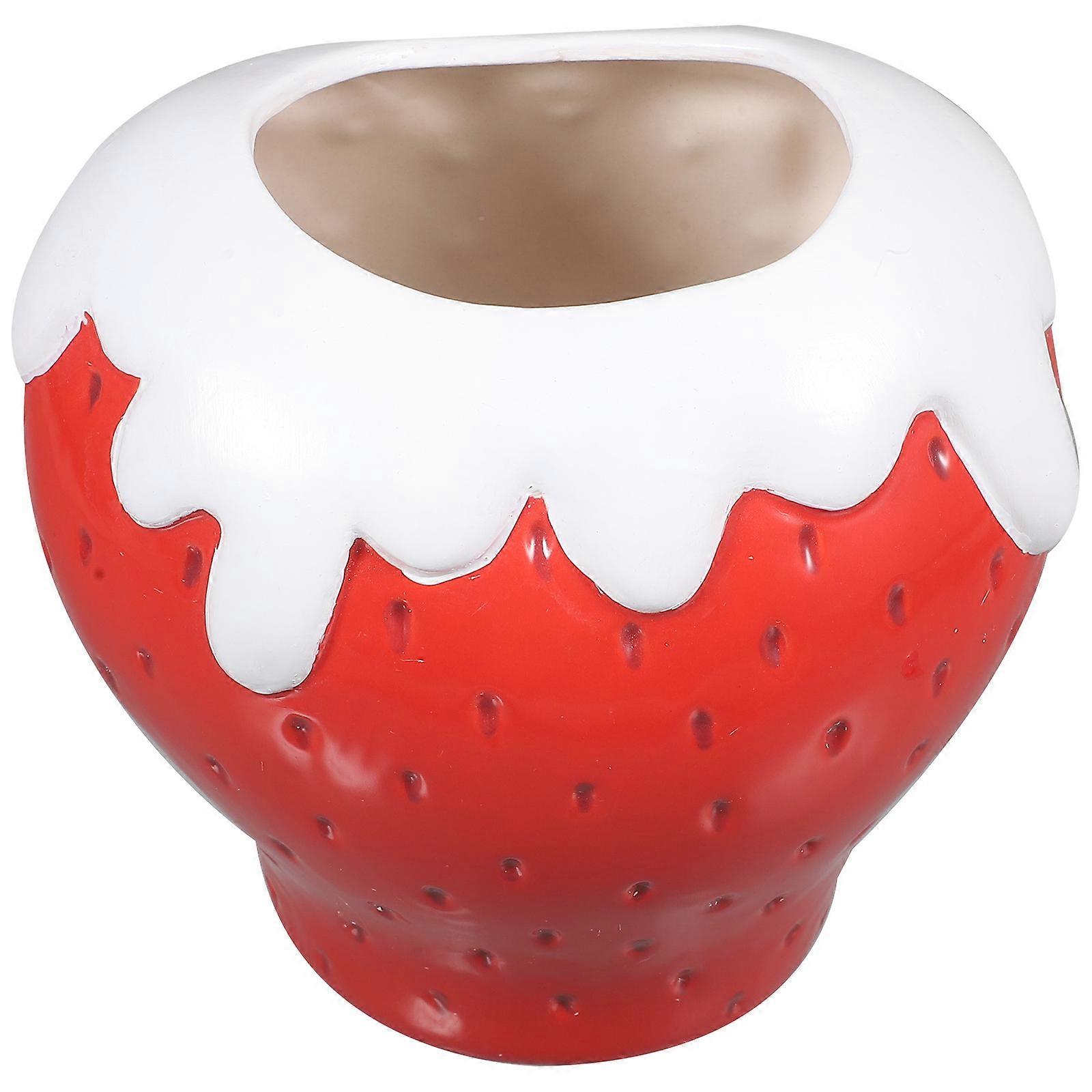 Nordic Style Ceramic Vase Simple and Cabinet 16.00X15.50X13.00CM 1Pcs