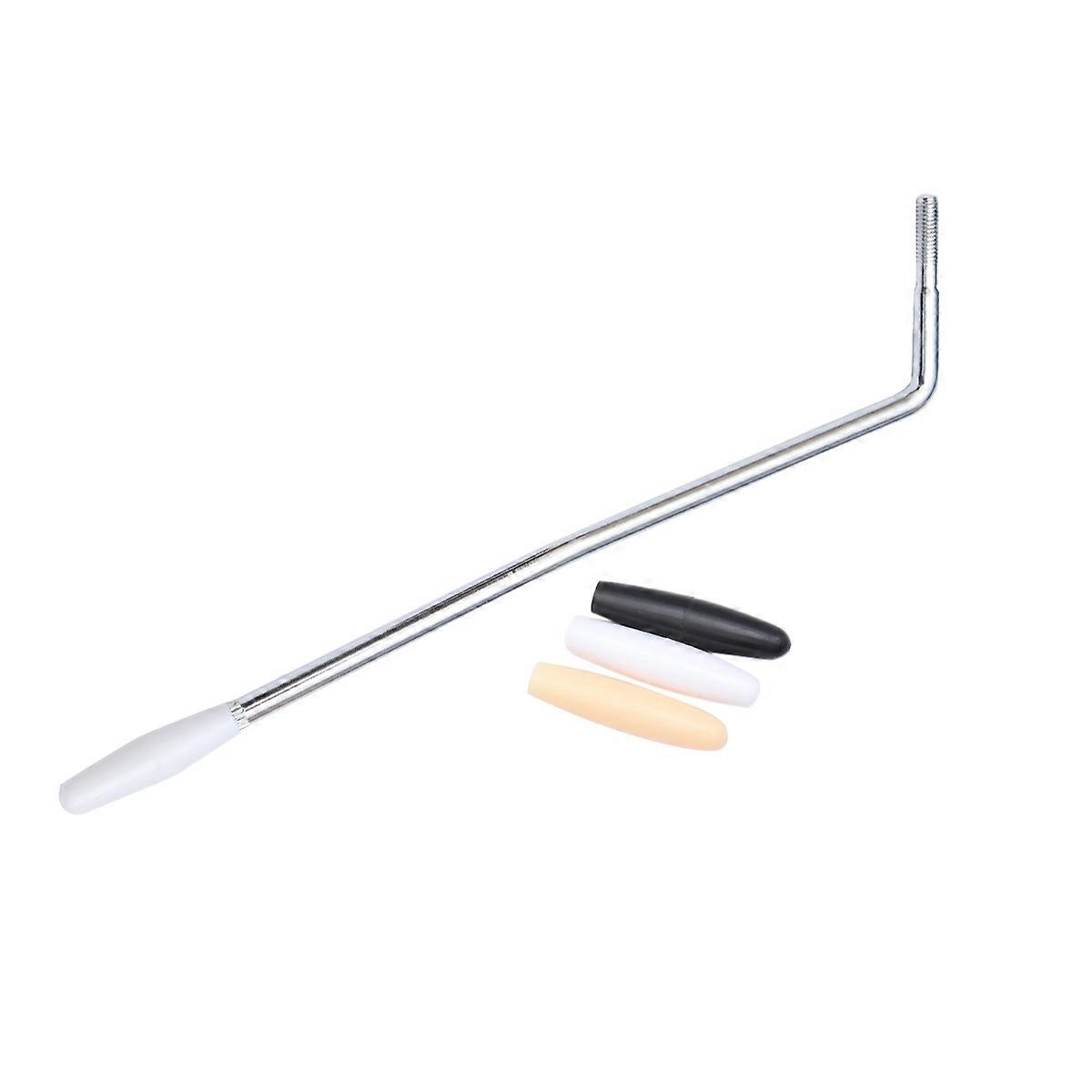 Electric Guitar Tremolo Arm Handle for with 3 Tip Caps Single Arm Whammy Bar 5mm