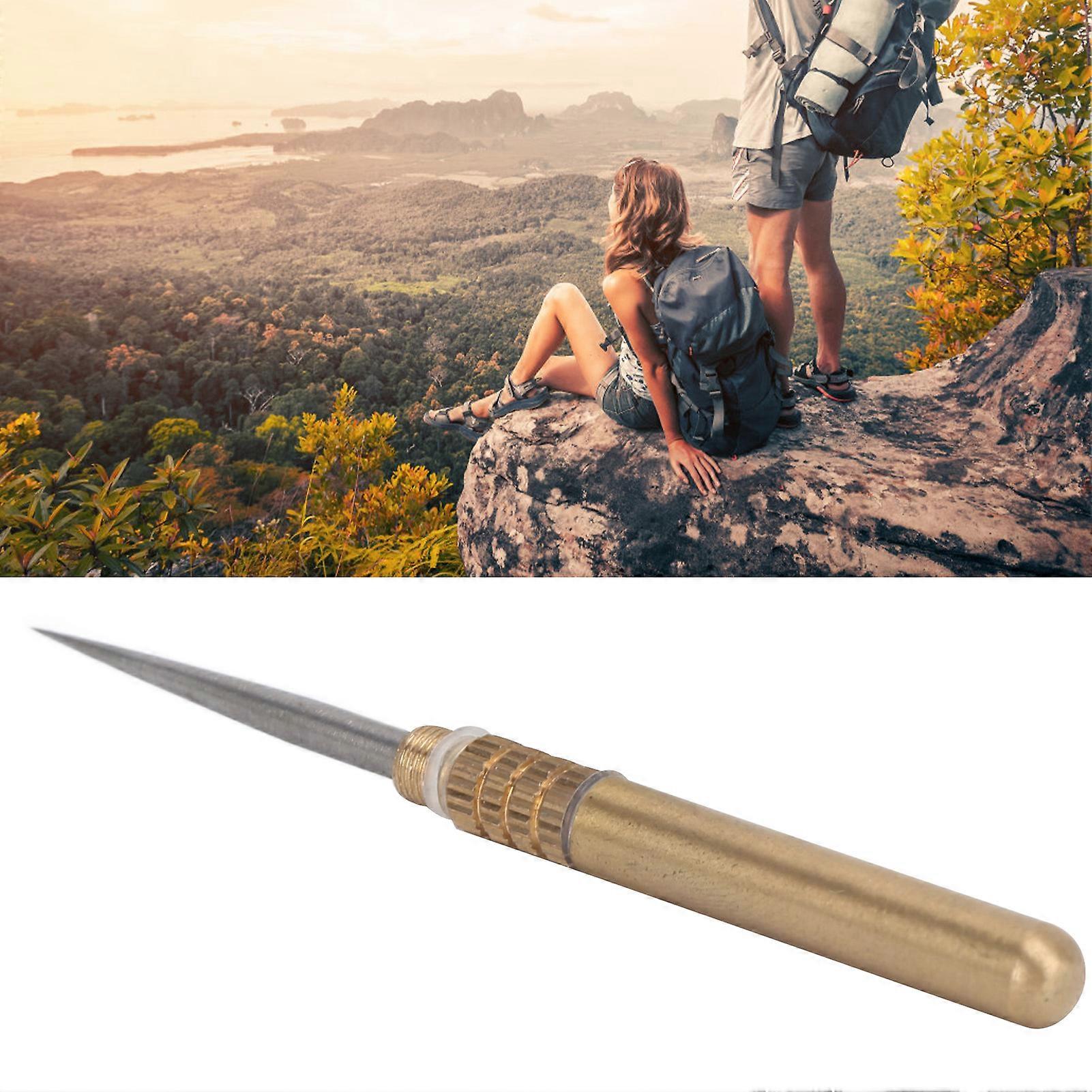 Portable Earpick Toothpick Combo Kit Titanium Alloy Keyring