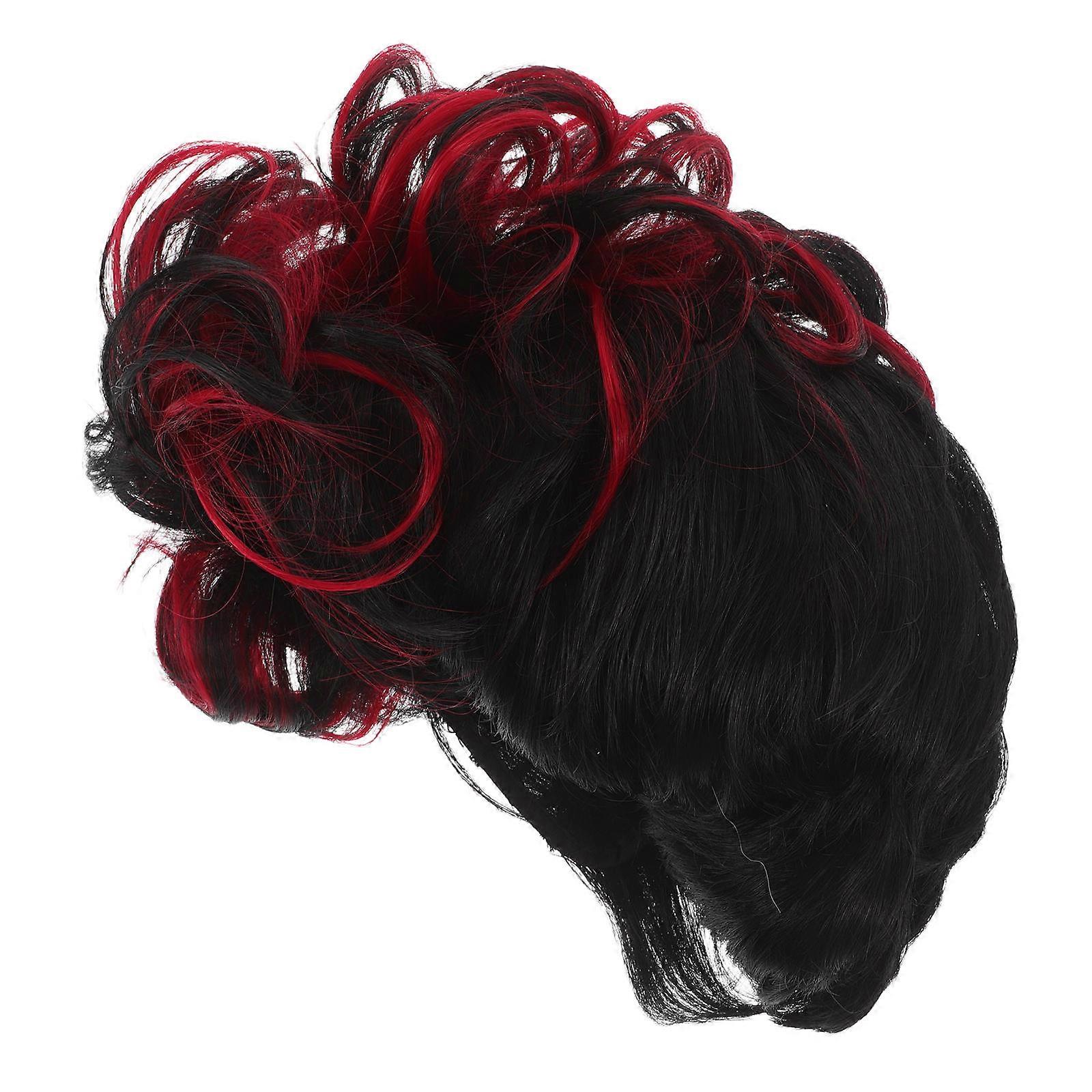 Elf Style Curly Wig Polyester Fiber Soft Materials Versatile Short Style Cosplayers Special Occasions 1Pack