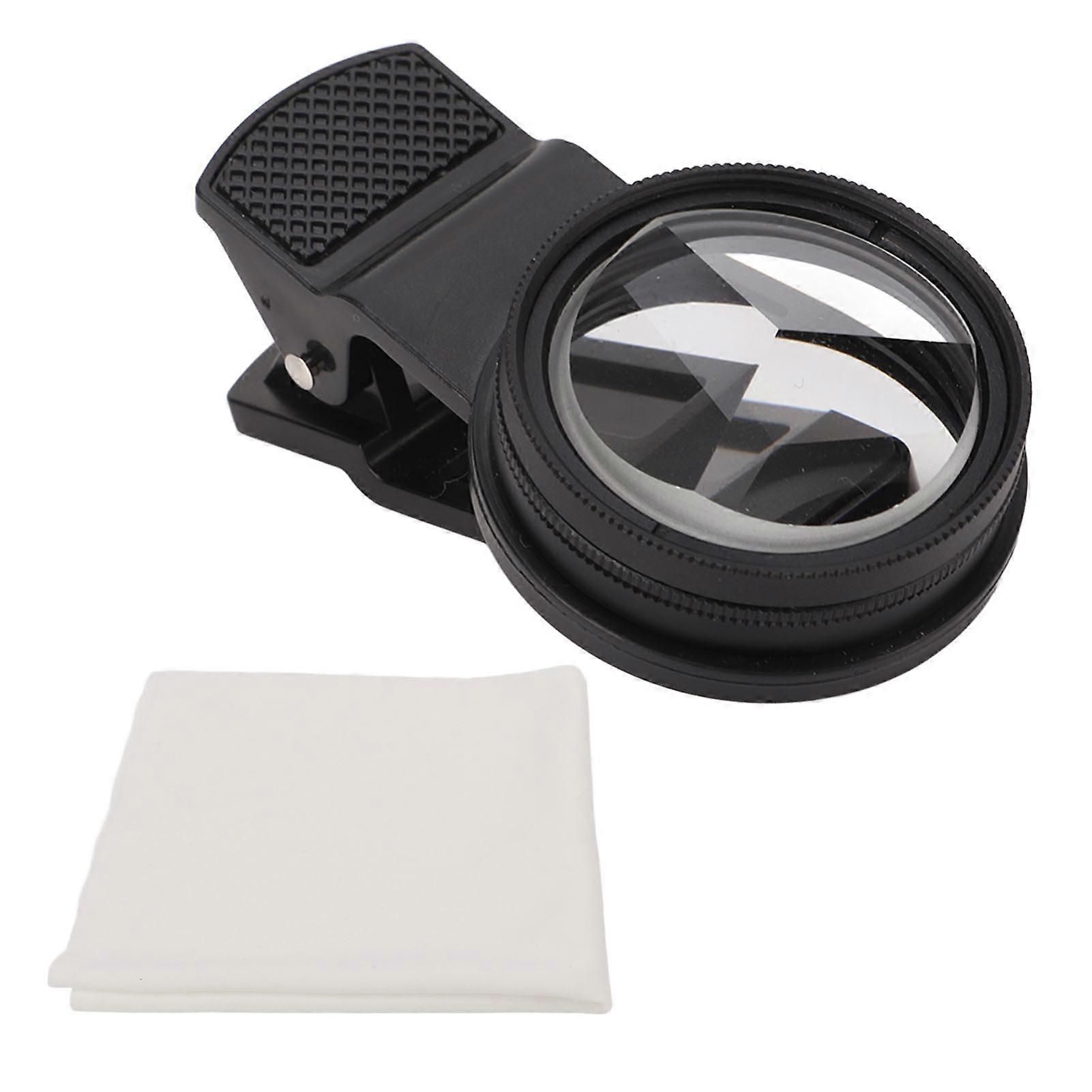 37mm Phone Lens Filter Three Sided Differentiation Effect Clip On Lens Filter for Mobile Phone