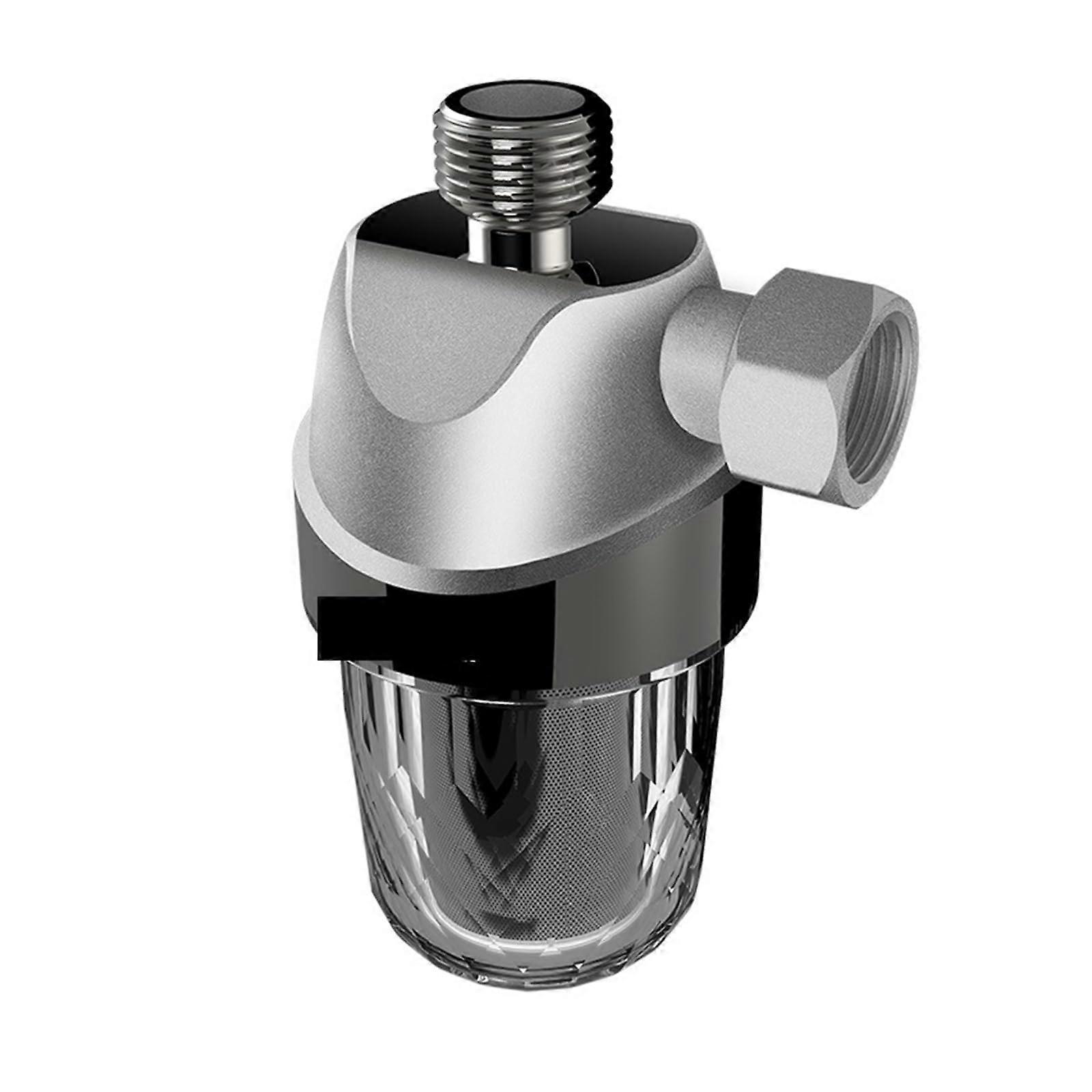 Water filter, shower water purifier prefilter, water softener filter prevents limescale or hard water for home use.