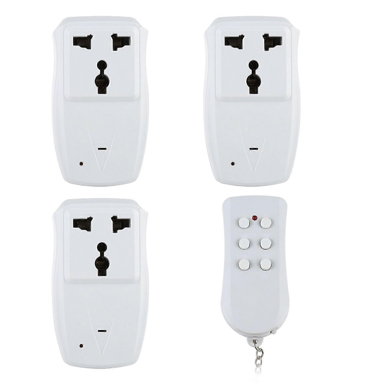 220V Wireless Smart Remote Control Power Switch, CN Plug