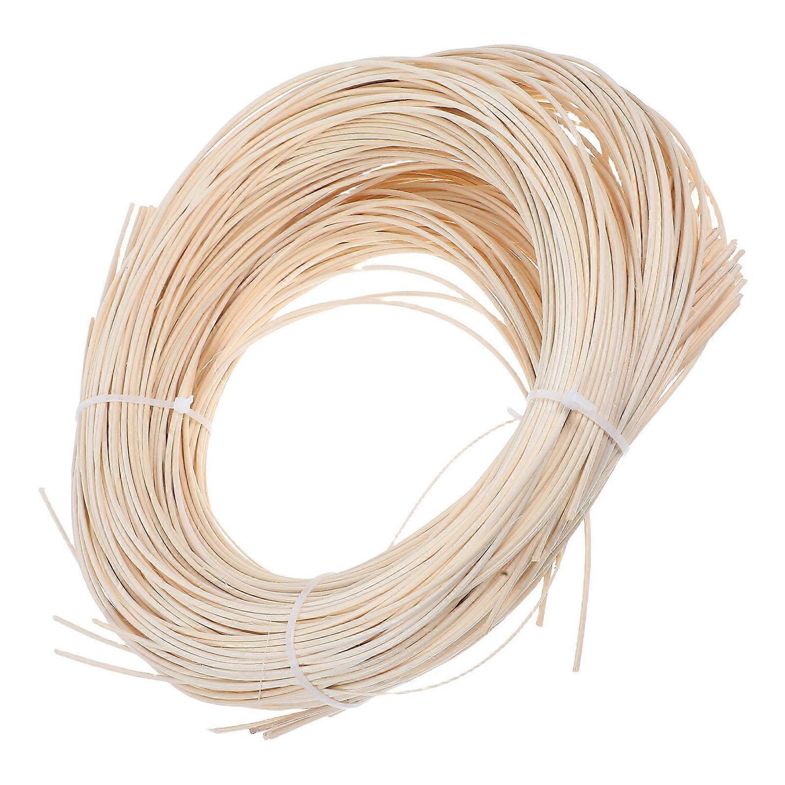 Multifunctional Diy Rattan Wicker Material For Outdoor Garden Furniture Repair Wood Cane 10.2×10.2×1.8in Enhancing Appearance 1 Roll