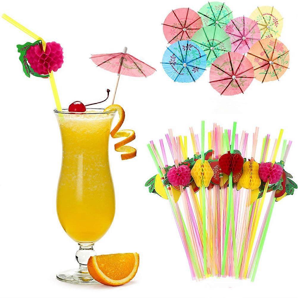 Hawaiian Luau Party Supplies Artificial Tropical Leaves Palm Silk Fabric Decoration Set for Cocktail Birthday Party Table Adornment 108Pcs