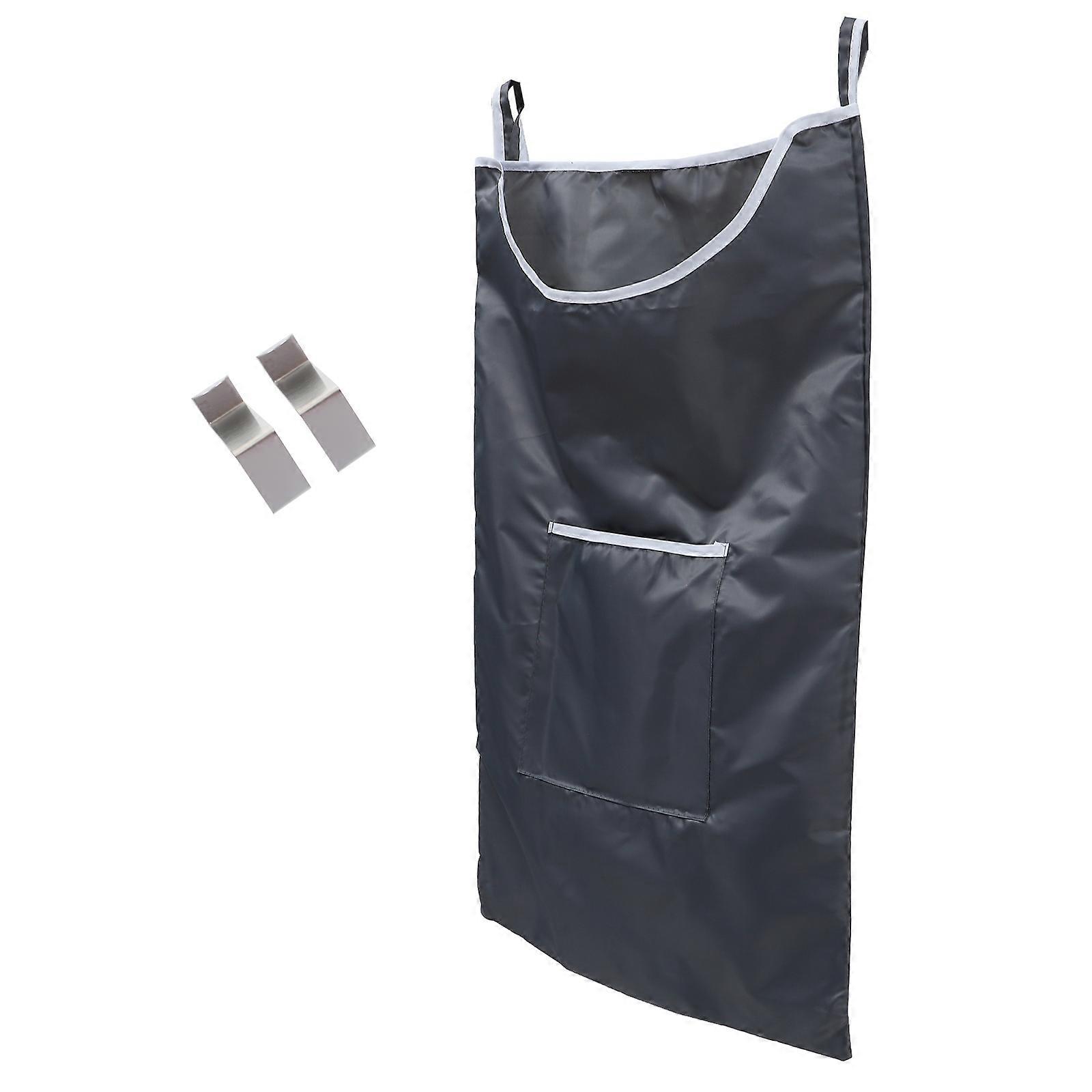 Multi-functional Door-Hanging Laundry Hamper Bag For Sundries Clothing Hats Grey 1Pack