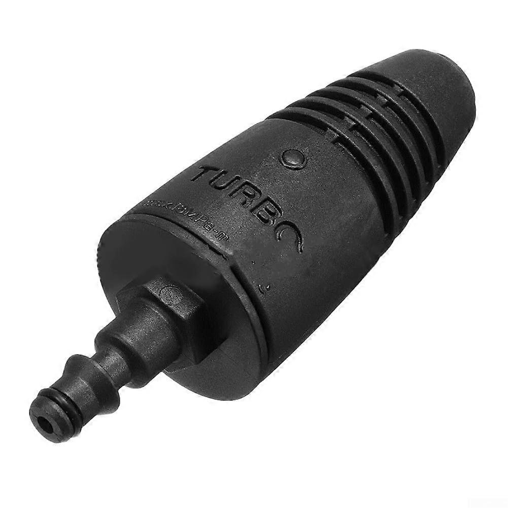 Efficient jet turbine nozzle for pressure cleaning machines, including for Kseries and VAX.