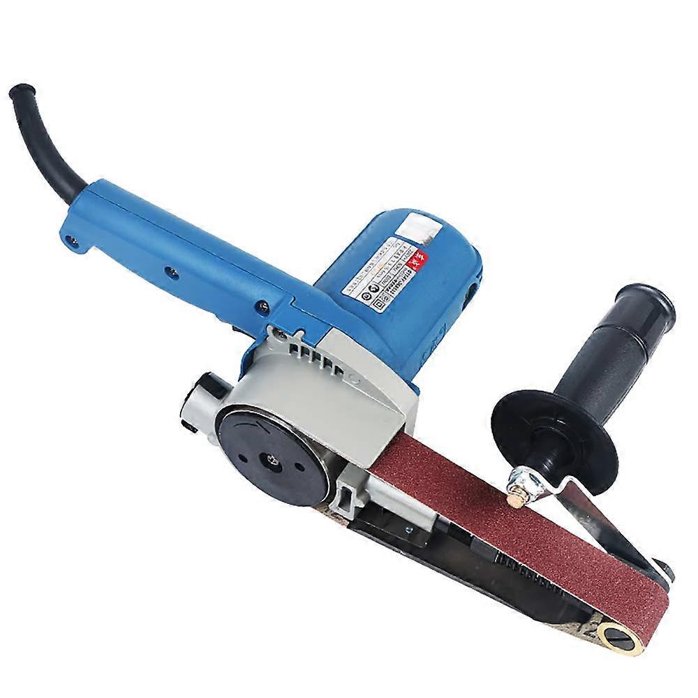 220 V Electric Belt Sander 30 x 533 mm Belt Polishing Grinder with Variable Speed 550 W
