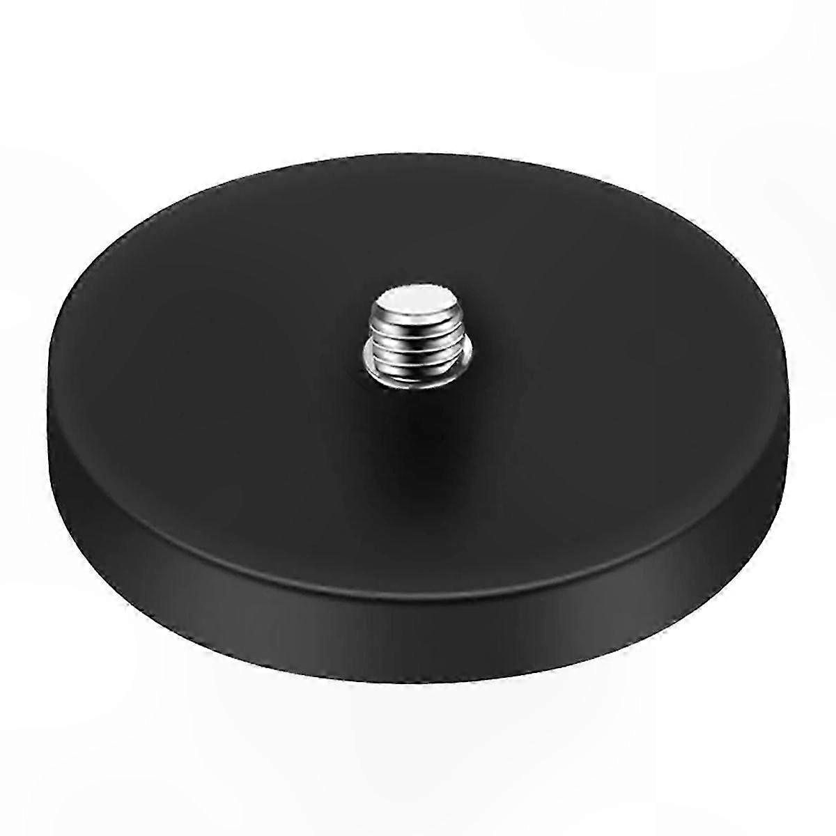 Magnetic Mounting Base with 1/4 Inch Threaded Hole for Suction Cup Setup
