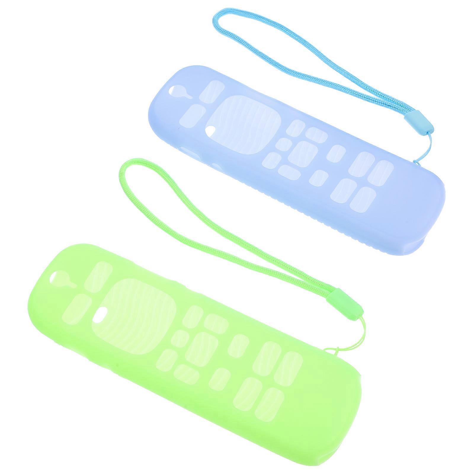 Voice Remote Pro Case 2Pcs For Remote Control Home Entertainment Assorted Color Precise Cutouts