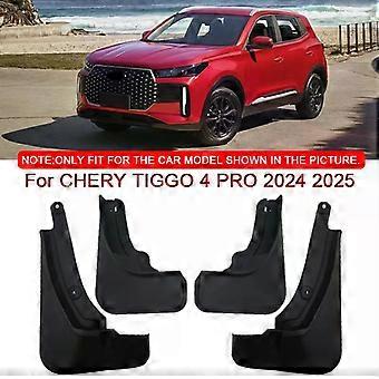 Per CHERY TIGGO 4 PRO 2024 2025 Parafanghi ABS per auto, paraspruzzi, parafanghi anteriori e posteriori, accessorio auto-xj