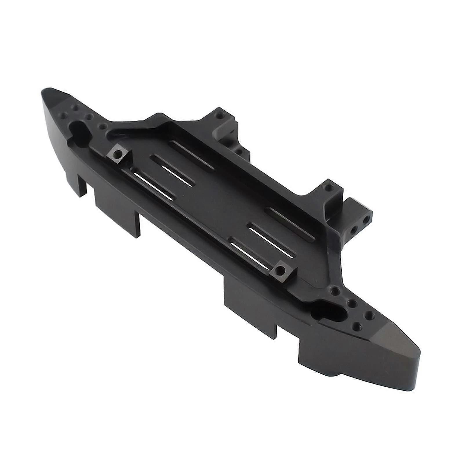 CNC Metal Front Bumper Base for 1/10 RC Crawler Car, Compatible with Traxxas TRX4 G500 TRX6 G63 and Axial Models