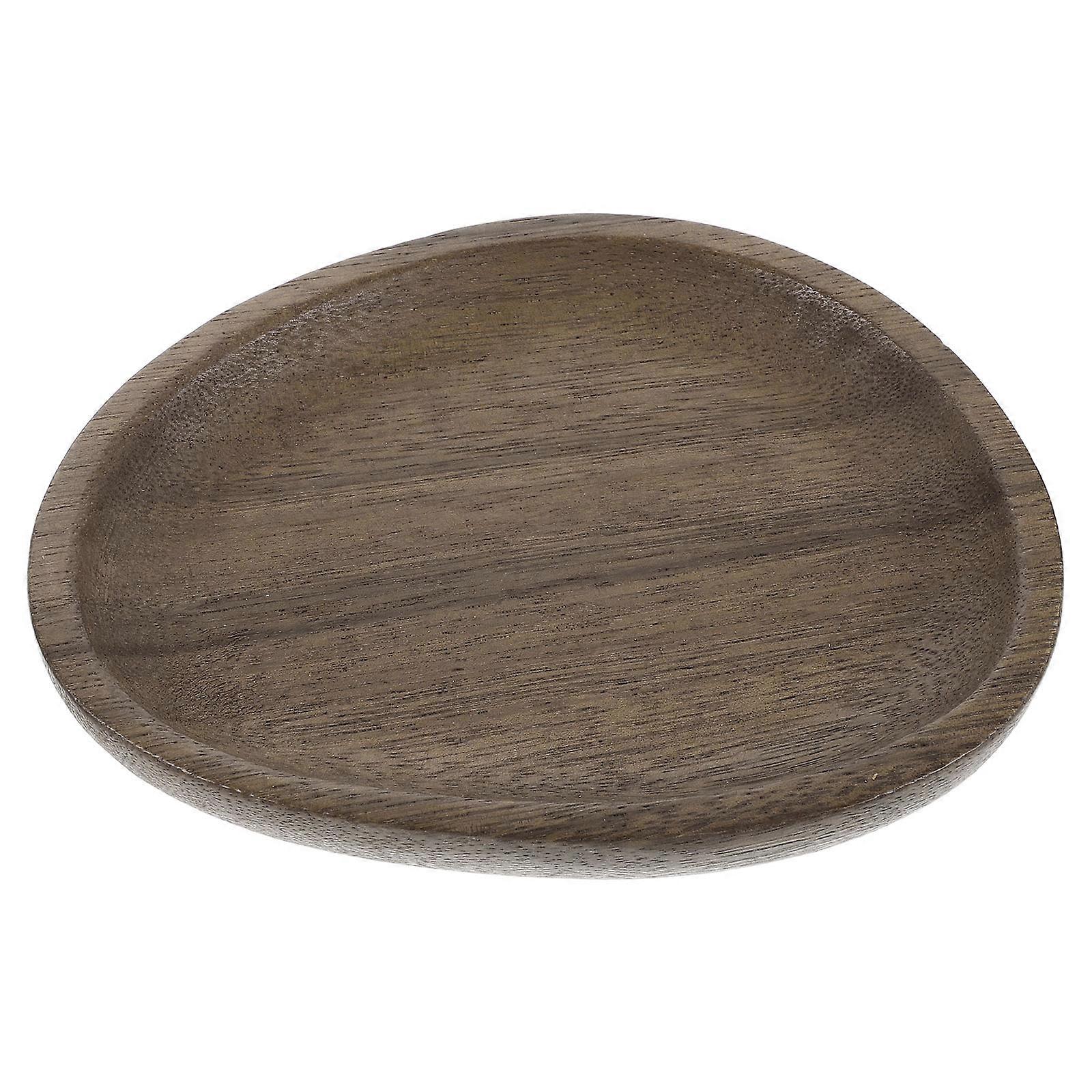 Decorative Charcuterie Board Serving Tray For Family Gathering And Dinner Table 16X13X2CM Brown Created For Holding Snacks 1 Set