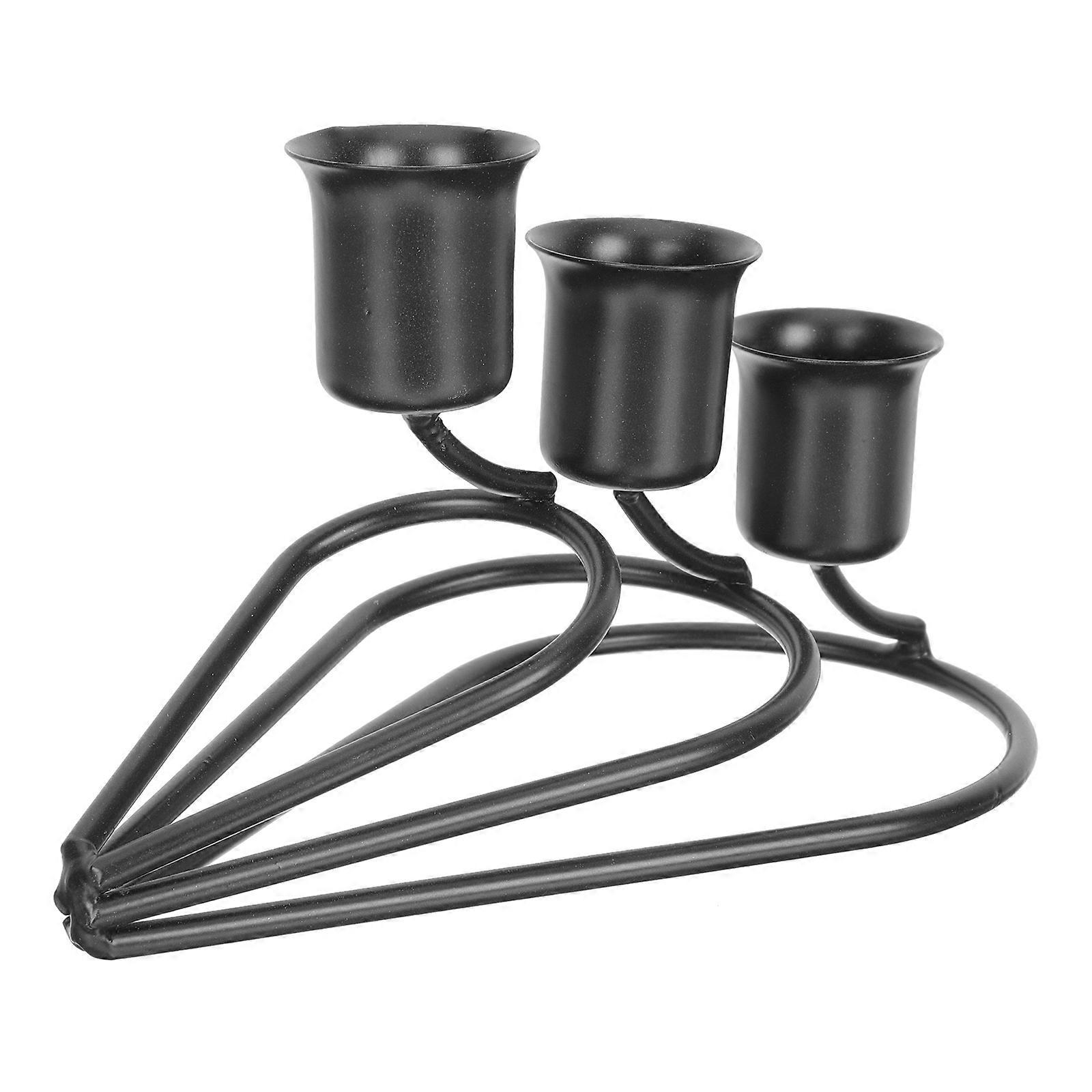 Reusable Iron Candle Holder, Simple yet Decorative, Enhances Any Setting