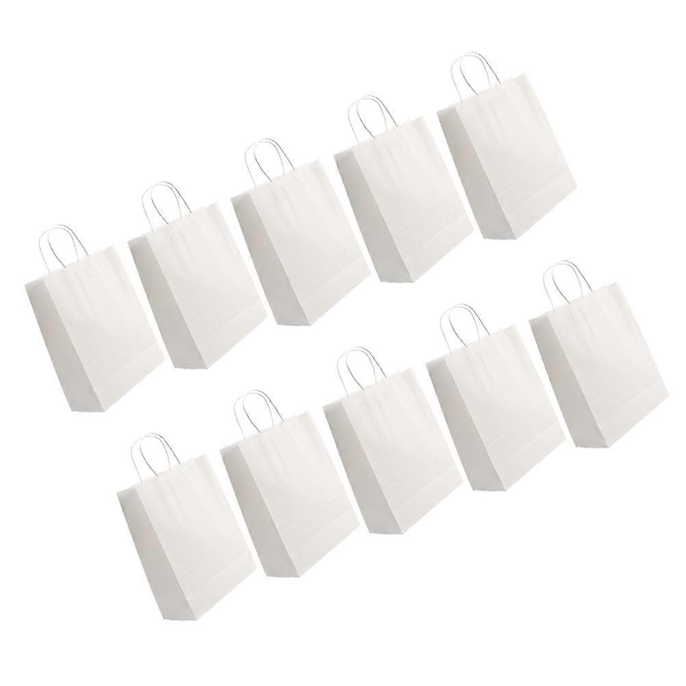 Convenient kraft paper bags with handles, multipurpose for various occasions
