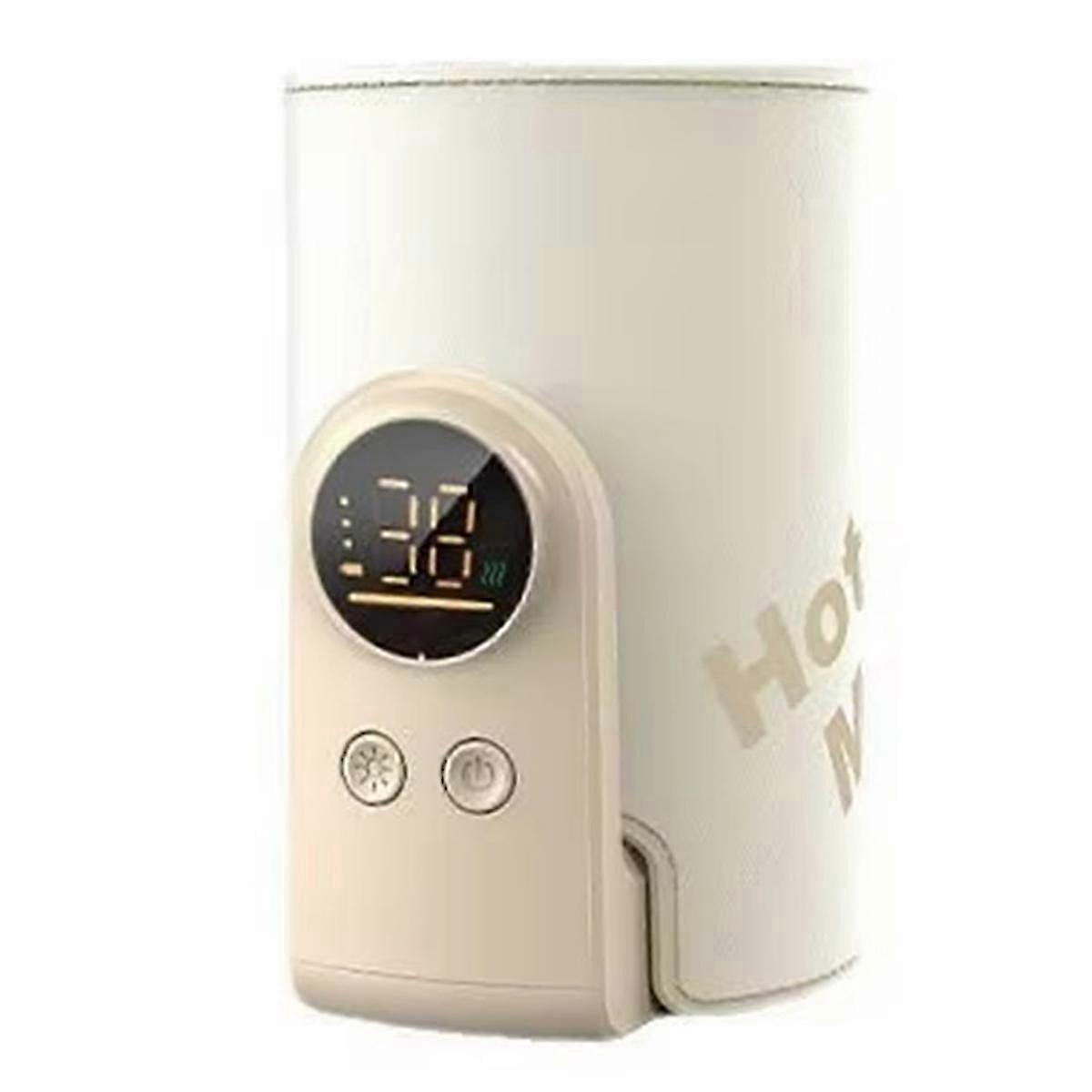 Multifunctional High-Capacity Baby Feeding Bottle Smart Temperature Control Warmer Newborn Baby Bottle Warmer Sleeve,A