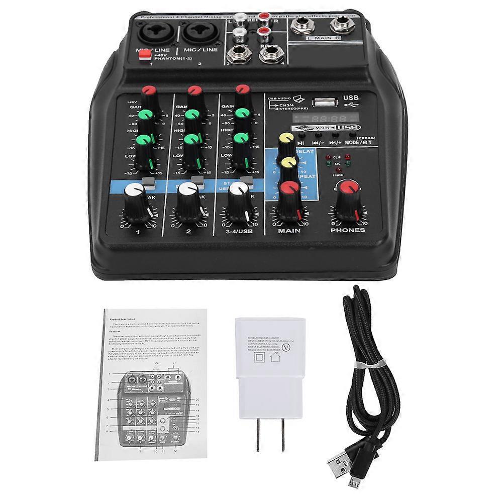 Professional o Mixer Sound Board Console System Stage Stereo Mixer