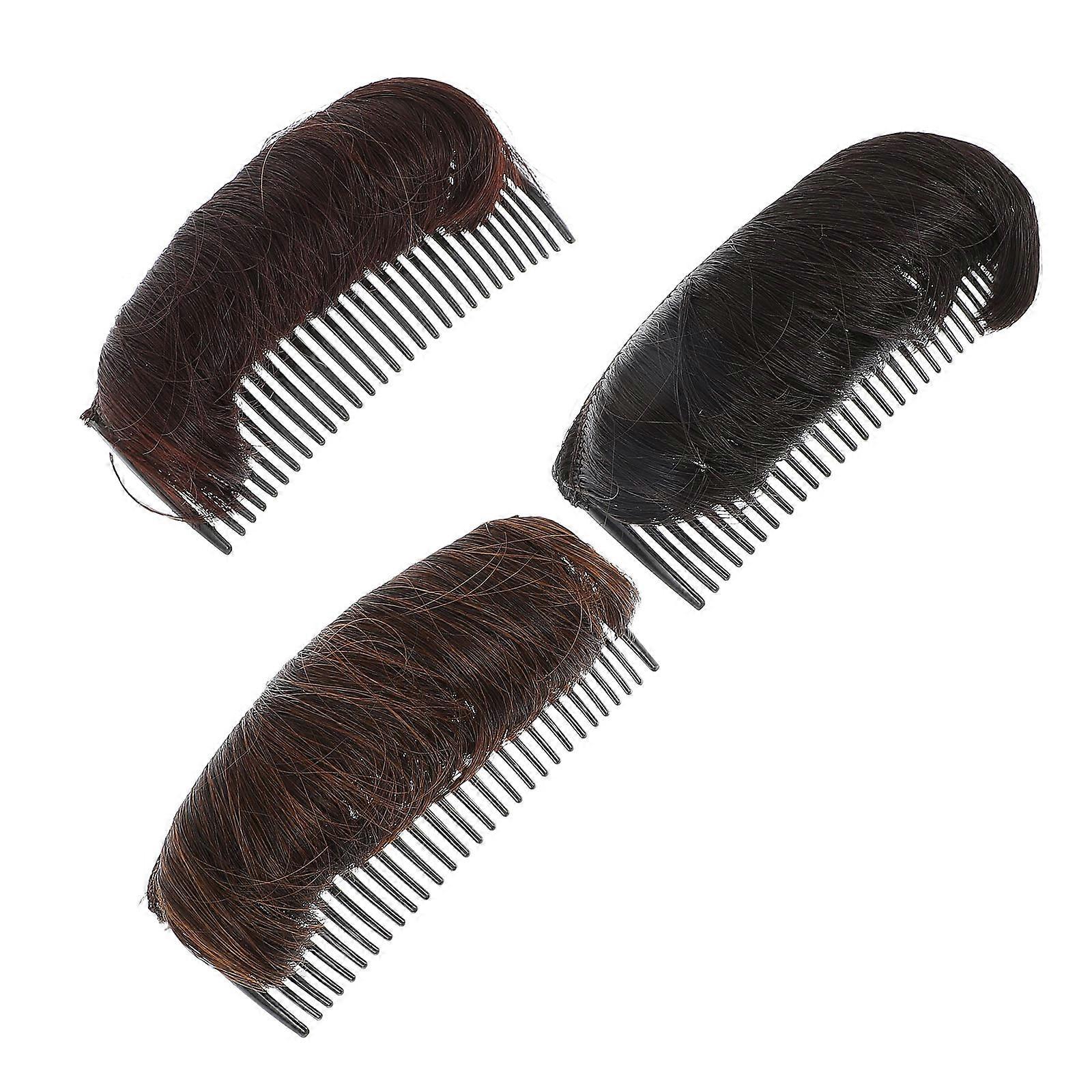Worgeous 3pcs Hair Bun Maker Tool Invisible Volume Inserts Hair Accessories