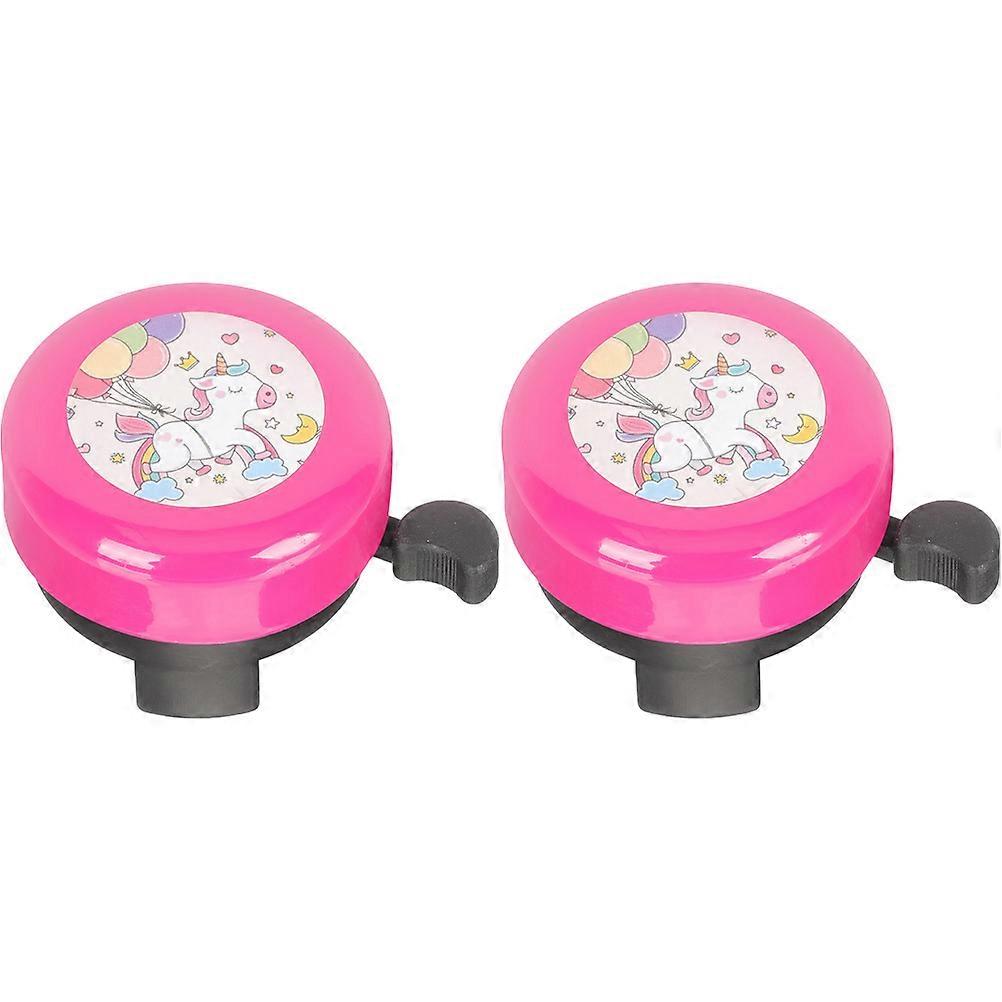 Bike Bell Set Durable Cartoon Handlebar Ringer for Mountain Cycling, Loud Sound, Universal Fit, Cute Design for Boys, Safe & Convenient Use
