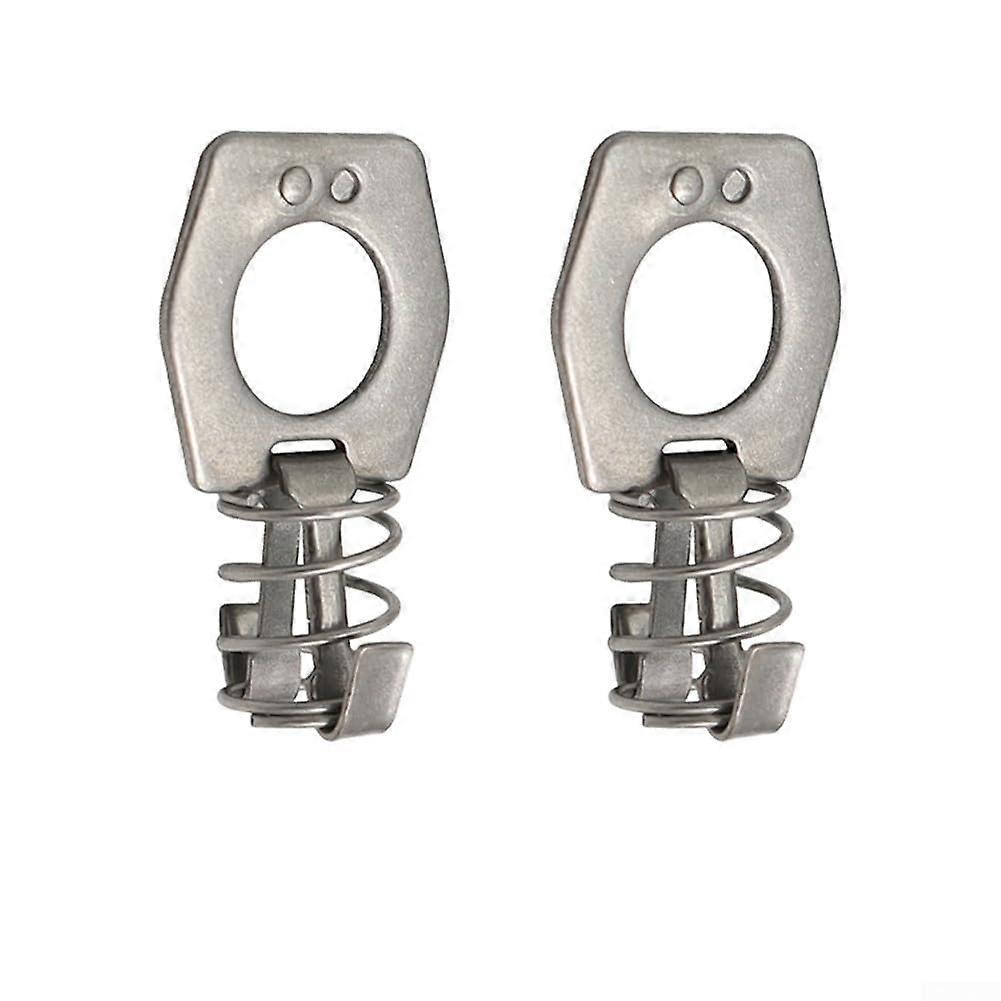 Stainless steel door latch for water heater, 2 pieces, easy to carry