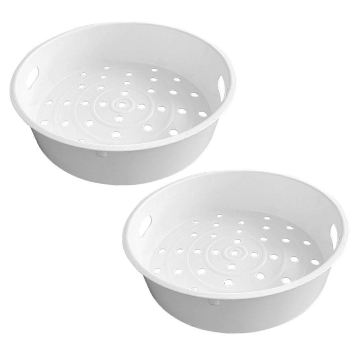 2 Pieces Steamer Insert for Rice Cooker – Heat Resistant, Versatile, Easy to Clean