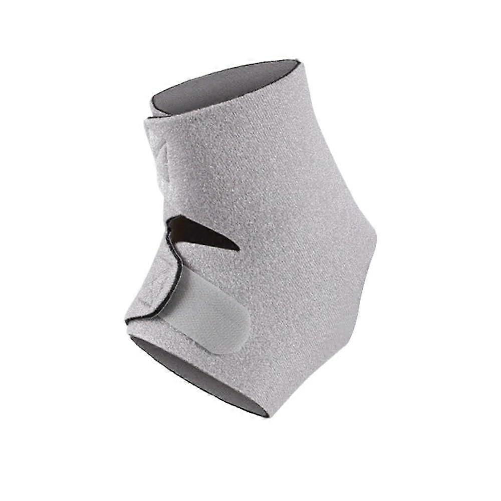 Adjustable Ankle Brace for Sprains and Plantar Fasciitis - Compression Support for Men and Women, Grey, Size L