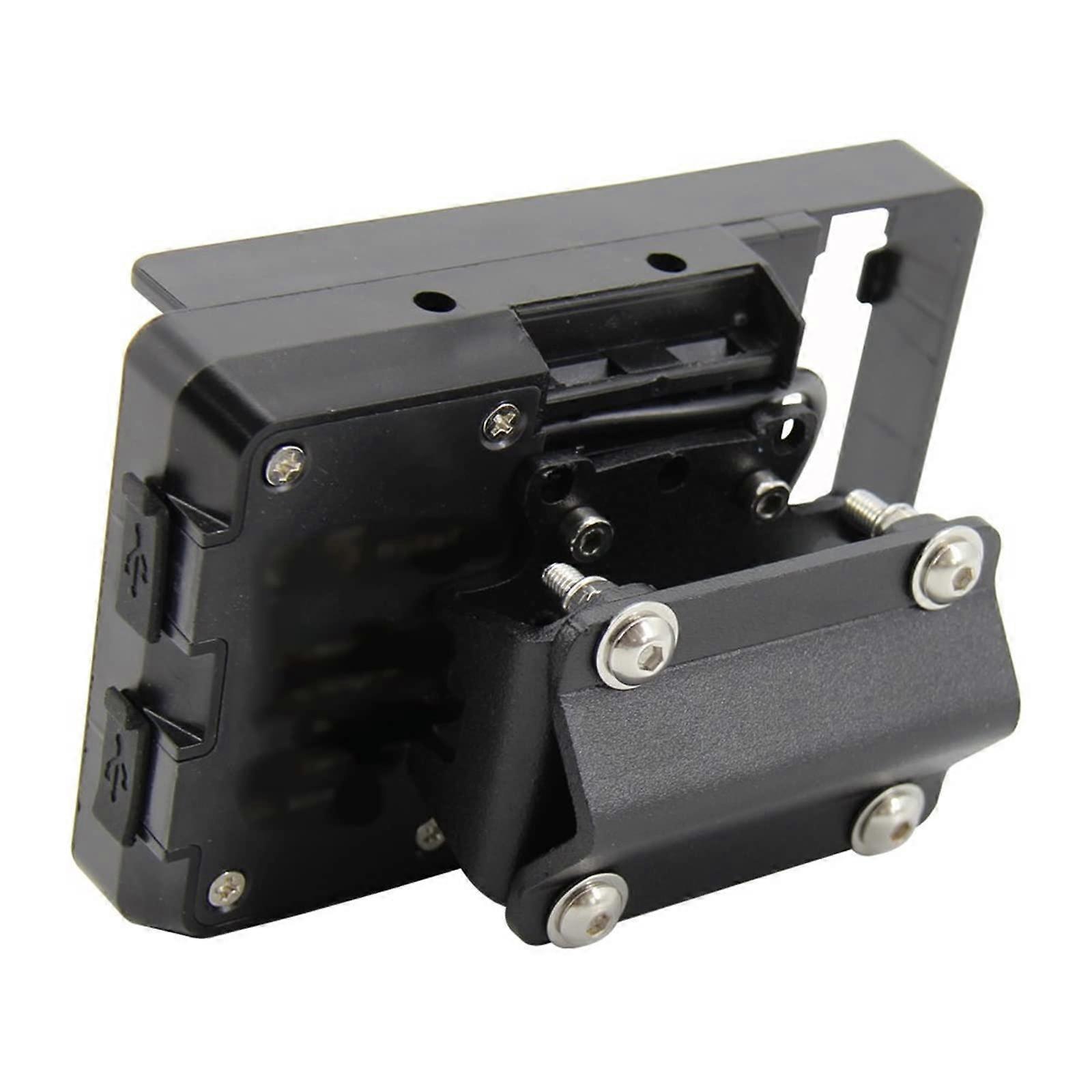 Motorcycle Phone Navigation Mount with GPS and USB Charging for Benelli TRK502 TRK520X 2016, Universal Smartphone Holder