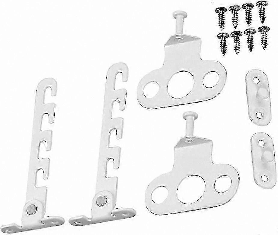 2-Pack Kids Window Opener Hooks with Screws for Easy Operation