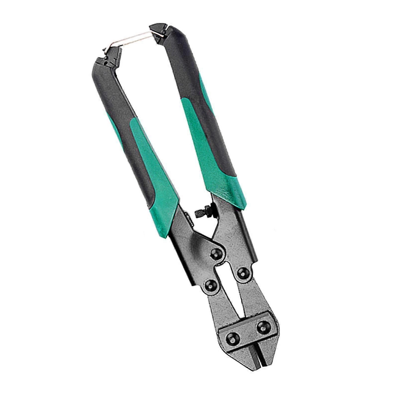 Mini Bolt Cutter, 8 Inch Manual Tool with Comfortable Handle, Mn Steel Wire Cable Cutter for Hook Rods and Small Bolts