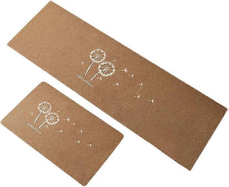 Kitchen floor mats, two-color combination with multiple sizes available, remove dirt and keep dry