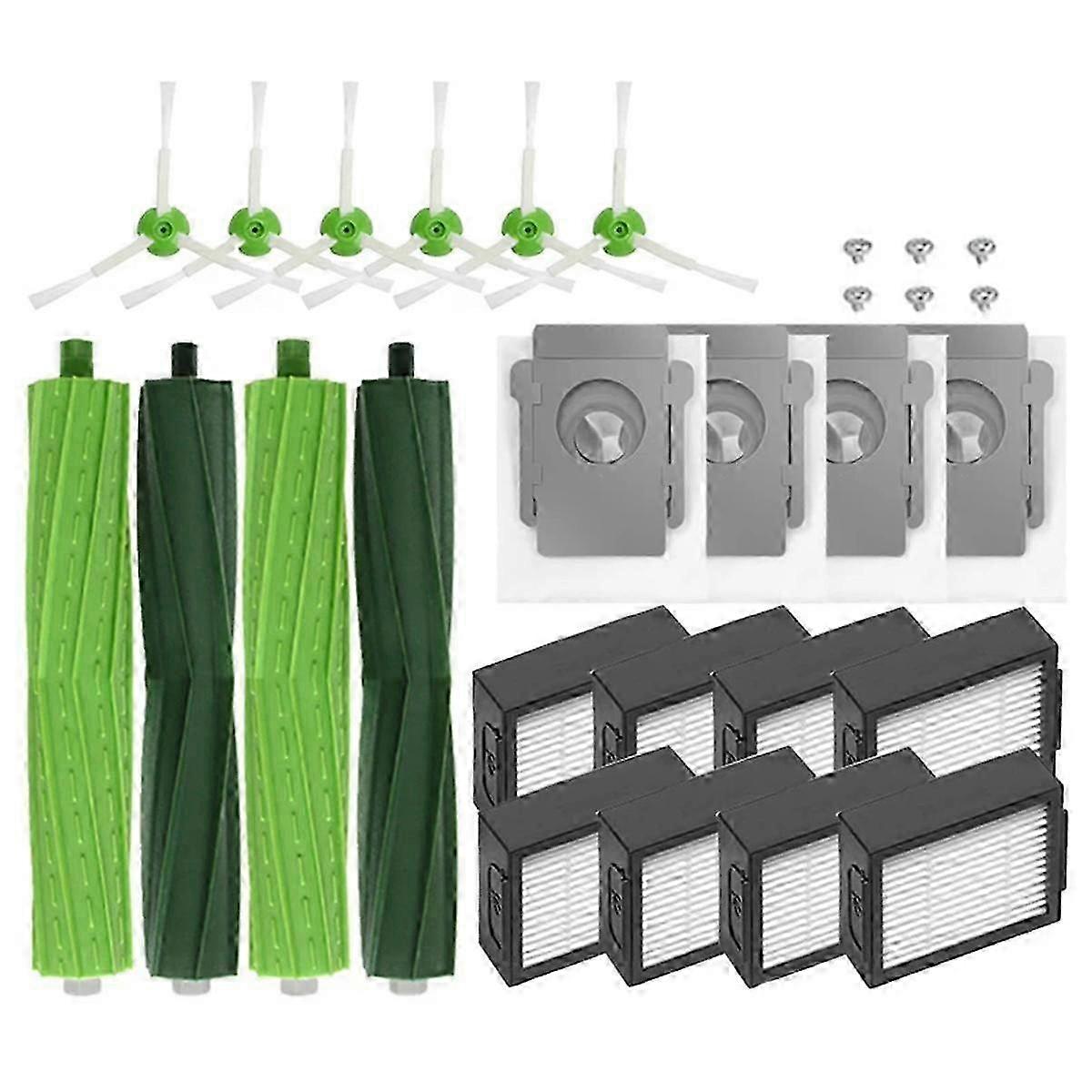 Main Side Brush Hepa Filter Dust Bag for I3 I4 I6 I7 I8 J7 E5 E6 E7 Robot Vacuum Cleaner Spare Parts