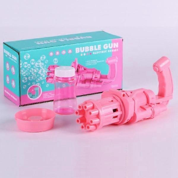 Soap bubble gun bubble machine bubble gun 1 pc pink