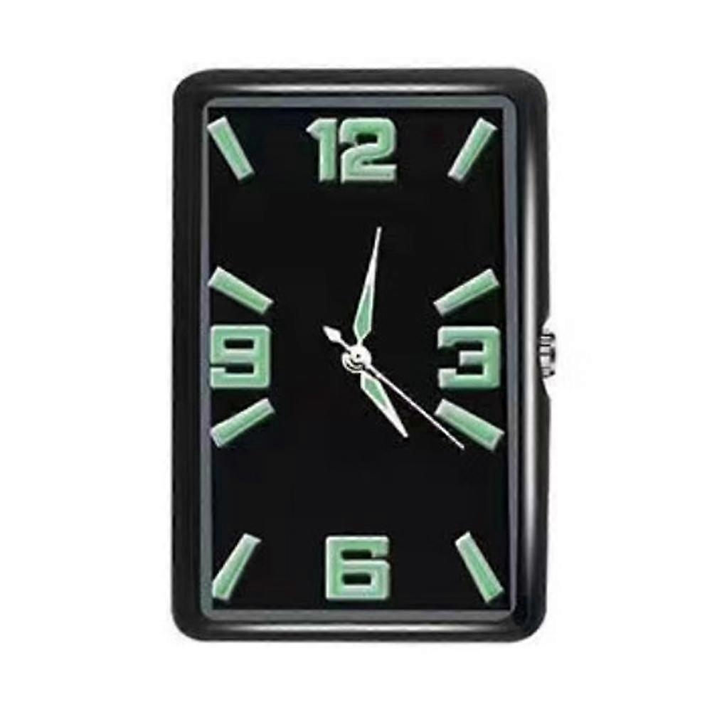 Mini Stylish Car Vent Quartz Clock with Luminous Pointers for Easy Installation