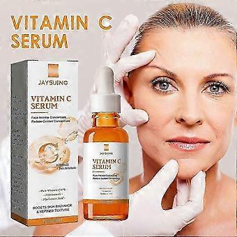 Jaysuing Essenza Di Vitamina C, Siero Idratante, Illuminante, Rassodante e Riparatore