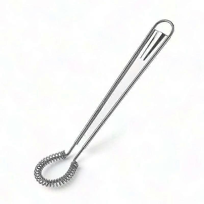 2 Pcs Stainless Steel Kitchen Whisk - Mini Spring Coil Egg Beater for Baking & Cooking