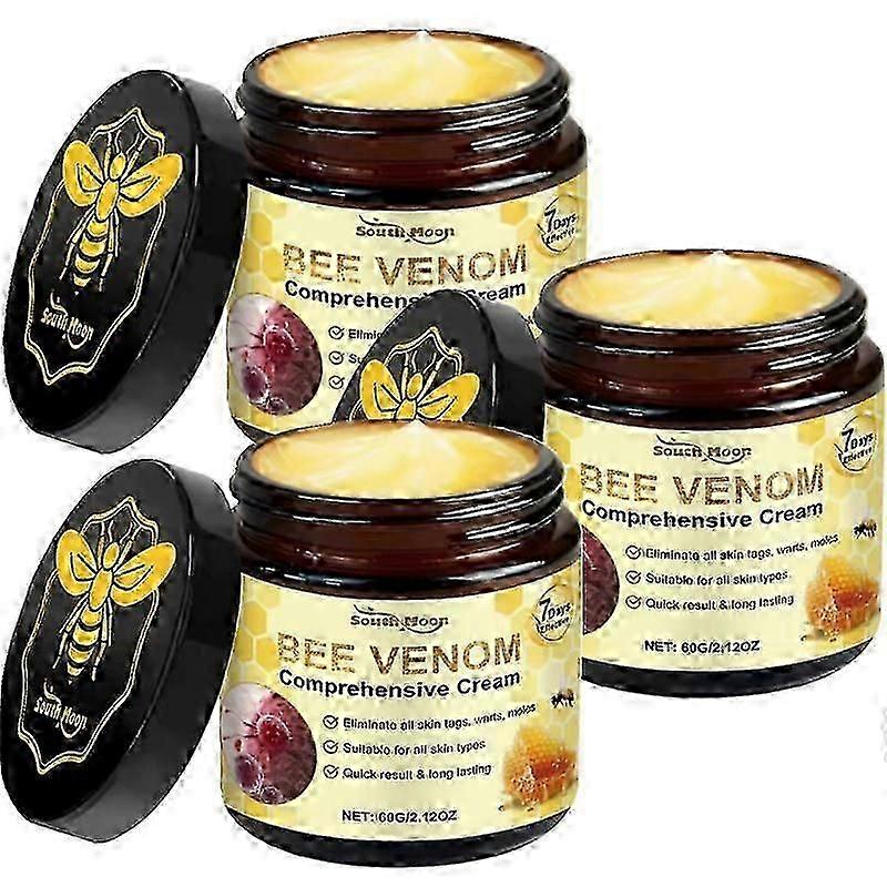 Bee Venom Comprehensive Cream, Anti-wart Reduces Blemishes, 2025 New Bee Venom Skincare Treatment Cream For All Skin Types New Arrival