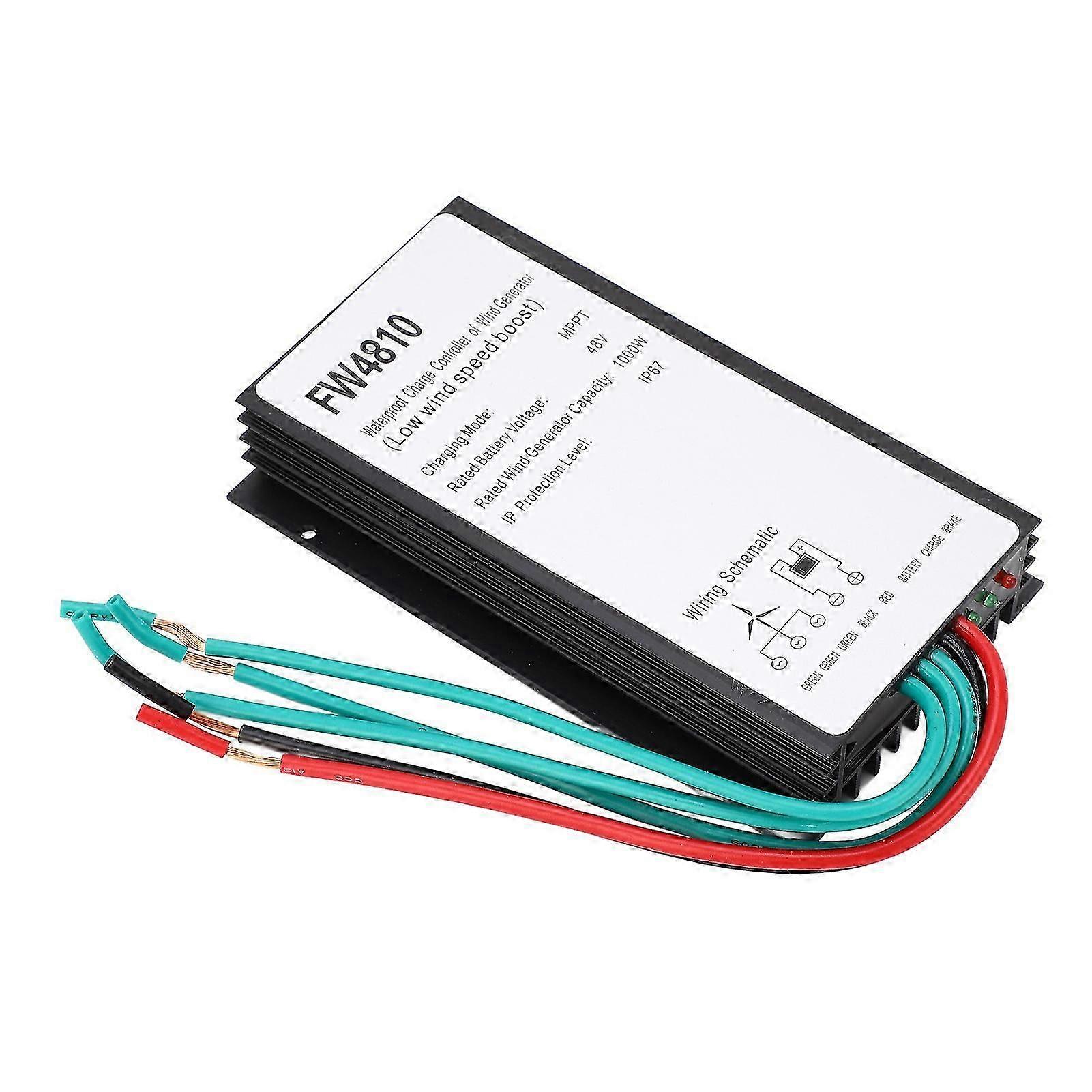 1000W Wind Generator Charge Controller 48V IP67 Waterproof MPPT Wind Turbine Charging Controller