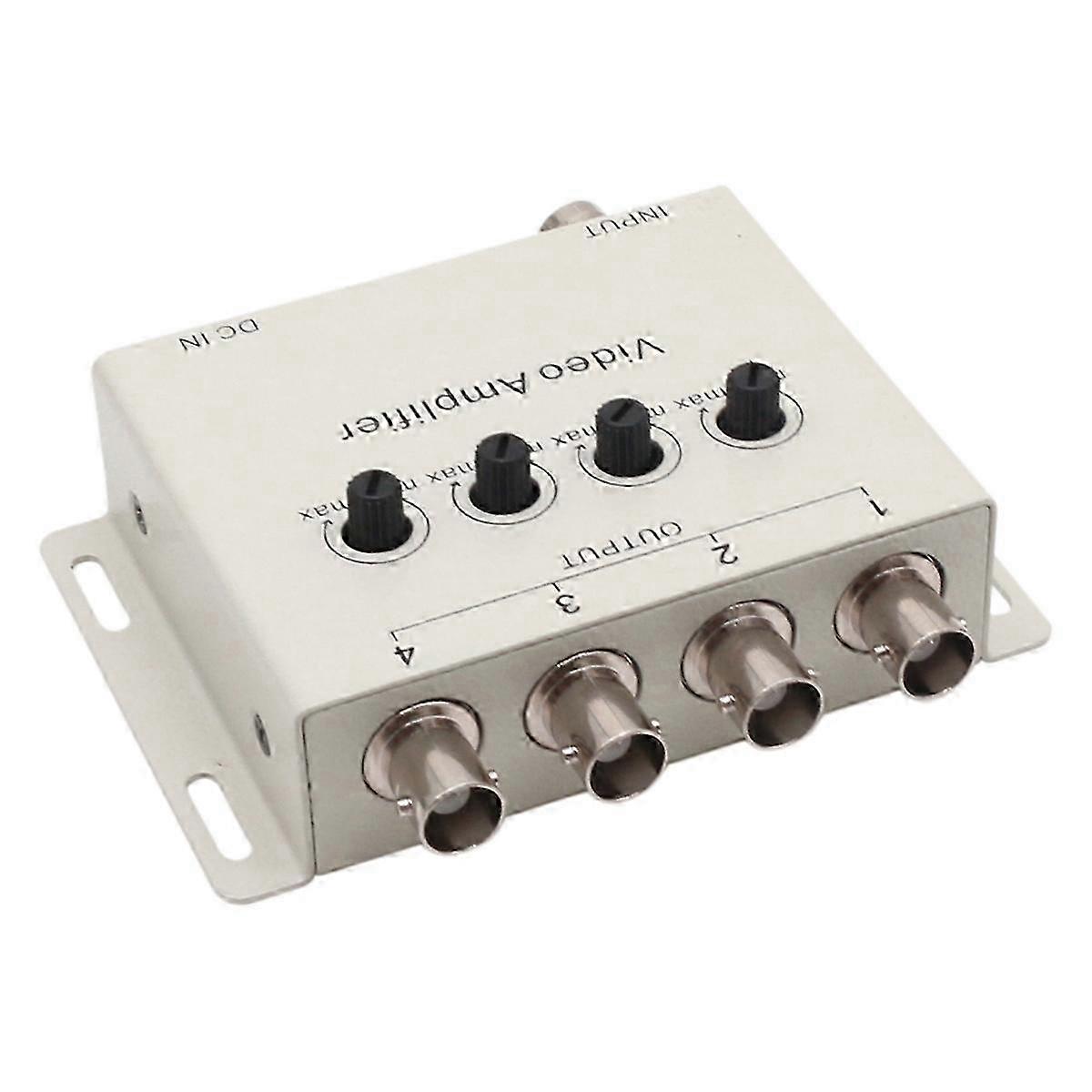 Video Amplifier 4 Channel Video Amplifier Splitter EU PLUG
