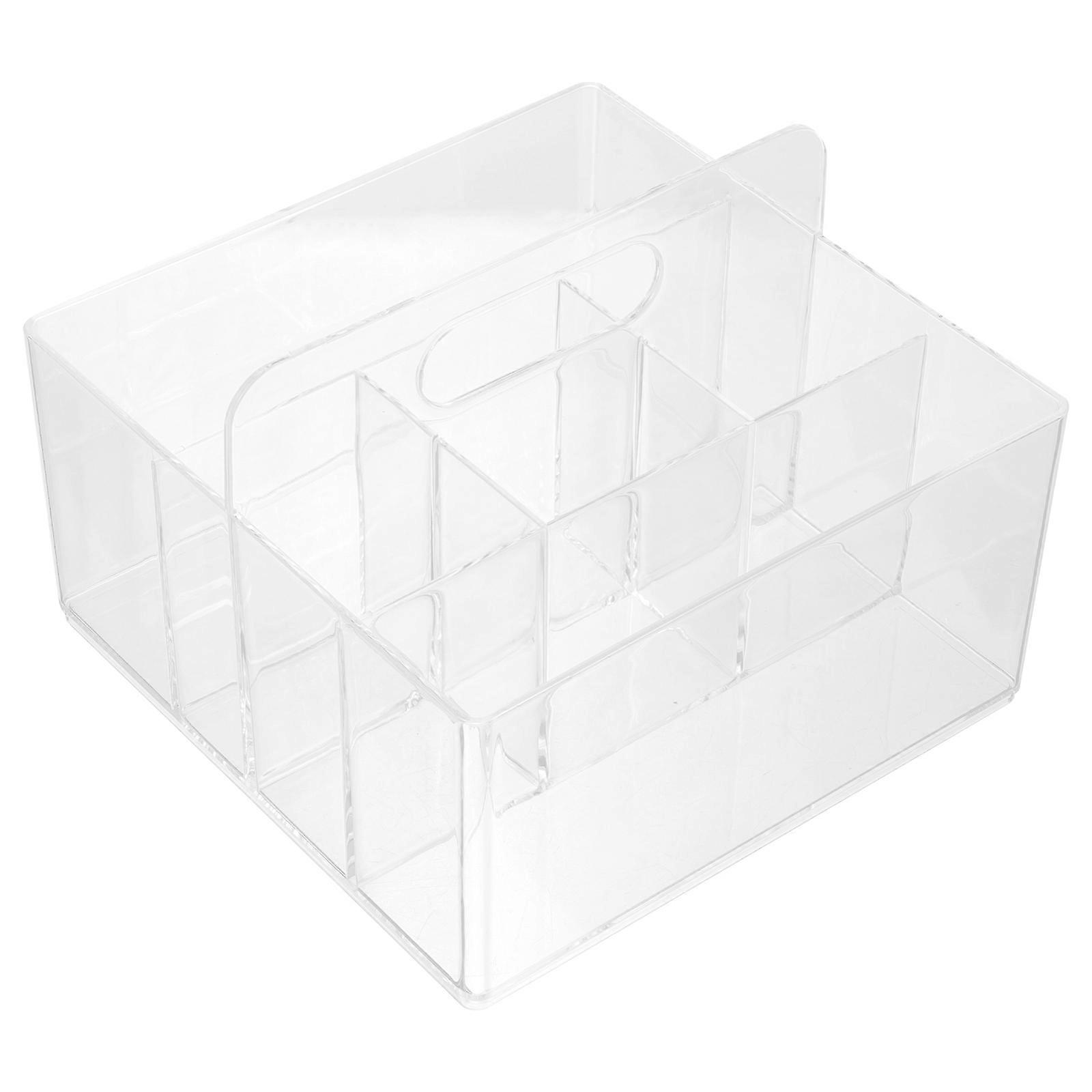 Transparent Storage Box Nail Charms Holder for Storage Use