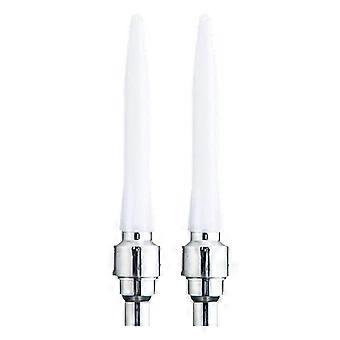 2x Fahrrad Bike Rad Reifen Reifen Luft Ventil Stem Led-leuchten Kappe Abdeckung Zubehör