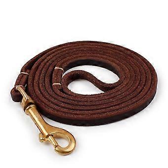 Soft Thin Real Leather Dog Leash For Small Dogs  180cm Genuine  Bulldog|Leashes